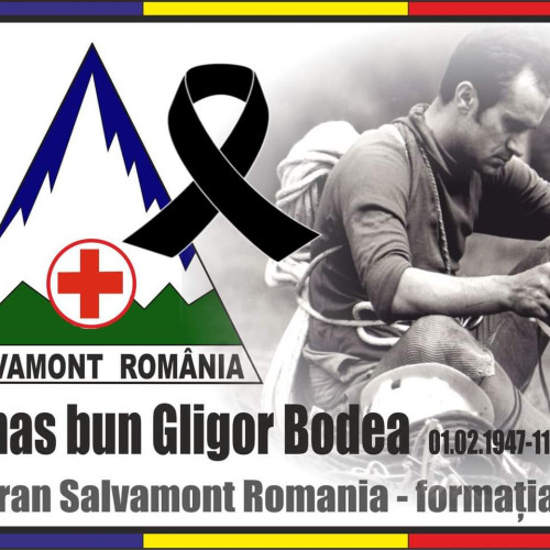 Salvamont România își ia rămas-bun de la Gligor Bodea, veteran al formației Cluj