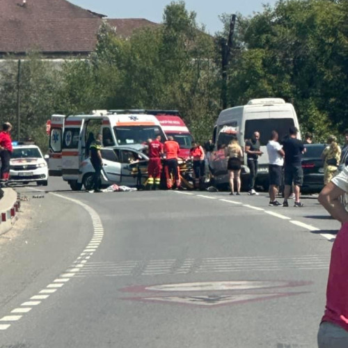 Accident rutier grav lângă Termocentrala Rovinari