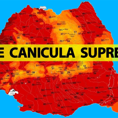 Temperaturile vor depăși media anilor anteriori în sudul și estul Europei pe tot parcursul lunii iulie