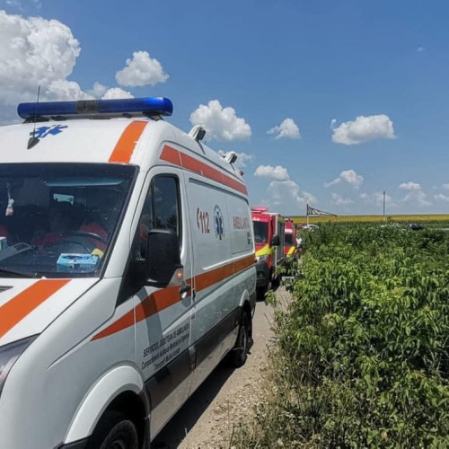 Accident rutier pe DN 67D Tismana: un pieton în vârstă de 87 de ani, rănit