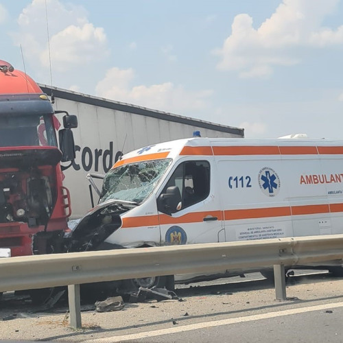 Circulație restricționată temporar pe autostrada A1 din cauza unui accident