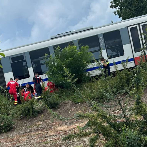 O femeie de 72 de ani a decedat după ce a fost lovită de tren în Sibiu