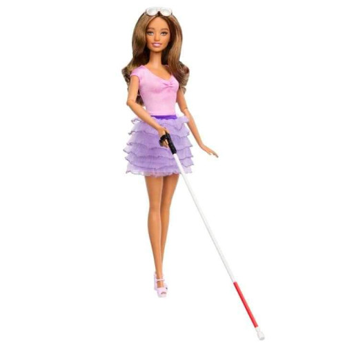 Mattel lansează prima Barbie &quot;oarbă&quot; dintr-o colecție incluzivă