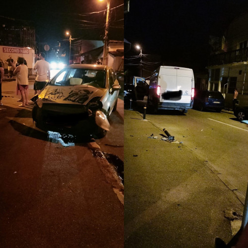 Accident cu victime în Piața Mică din Târgu Jiu