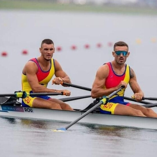 Aur olimpic pentru Cornea Andrei și Florin Marian Enache la proba de dublu vâsle masculin