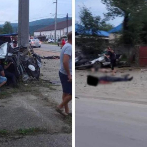 Doi agenți de poliție au murit într-un accident rutier în Târgu Lăpuș