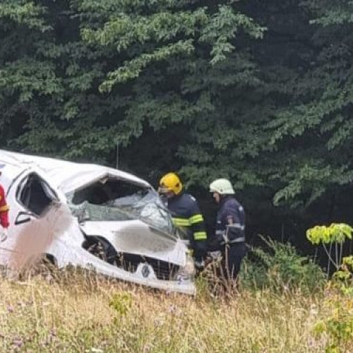 Accident de camion între Iliești și Păltinoasa