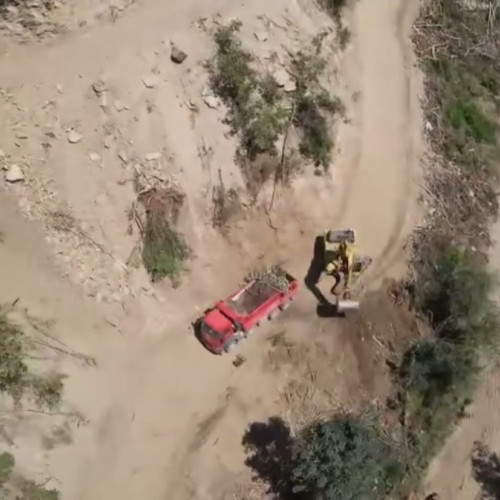 Traficul pe DN7 Boita - Lazaret se reia seara, lucrările sunt pe cale să se finalizeze