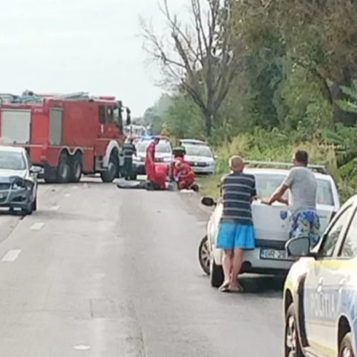 Trafic deviat pe Centura Capitalei din cauza unui accident mortal