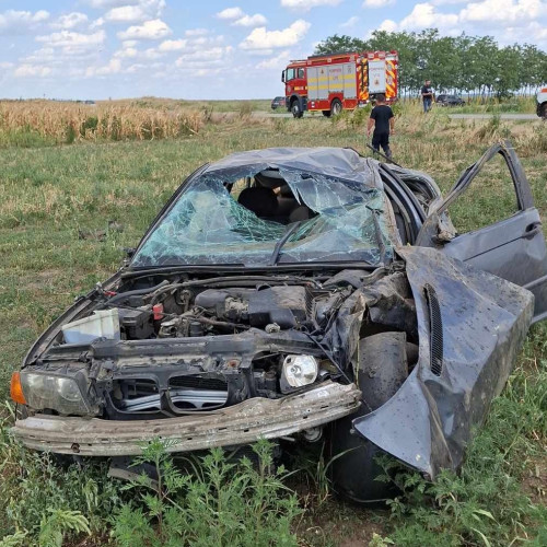 Accident grav pe DJ 561 D, lângă Băilești