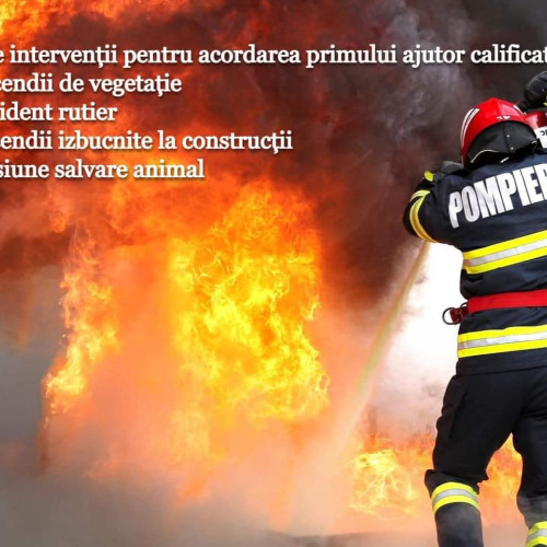 Intervenții de urgență în județul Gorj în perioada 8-9 august 2024