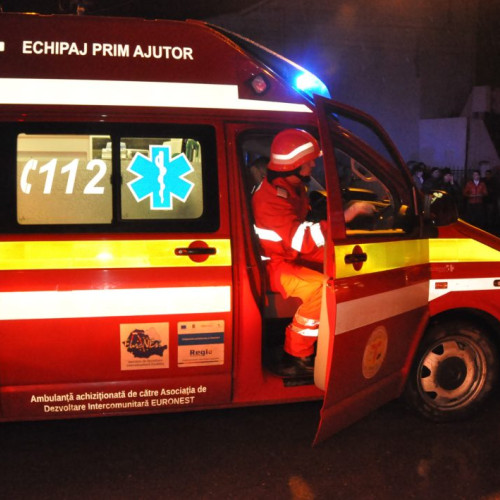 Accident rutier la Bumbești-Jiu