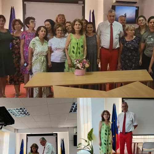 Nadia Bogdan, consilier la AJOFM Gorj, se retrage la pensie