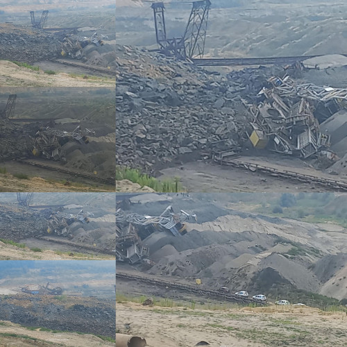 Alunecare de teren la Cariera Pinoasa: pagube de milioane la Complexul Energetic Oltenia