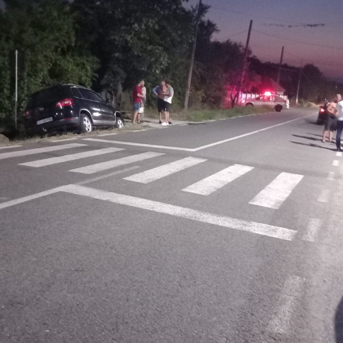 Accident rutier grav între două autoturisme