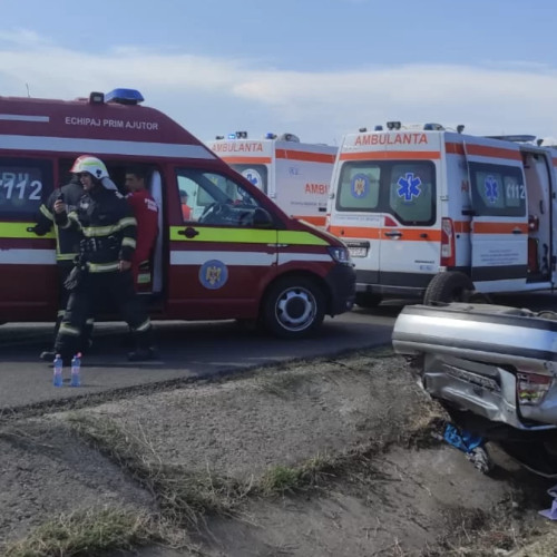 Accident rutier grav pe DN2 E85 în Garoafa