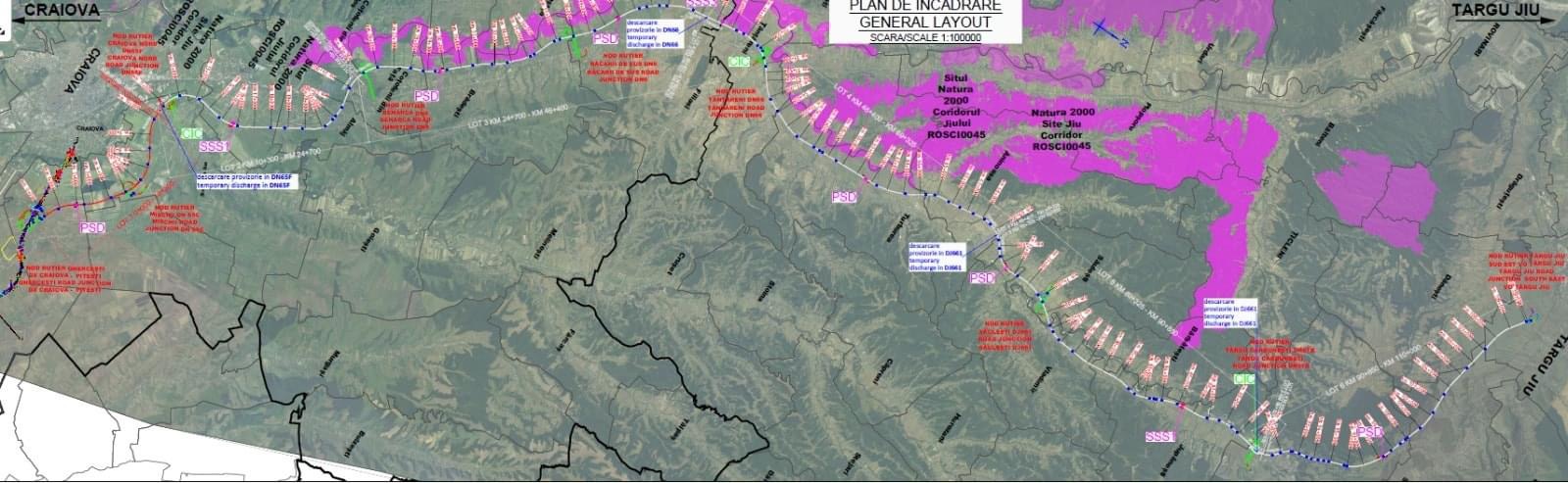 Data limită pentru depunerea ofertelor pentru lotul 4 al drumului Craiova - Târgu Jiu