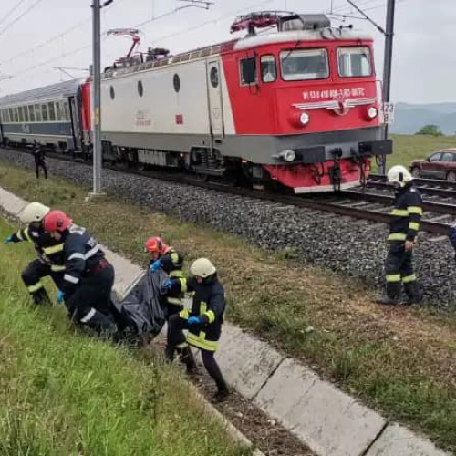 Femeie accidentată mortal de un tren în Pitești