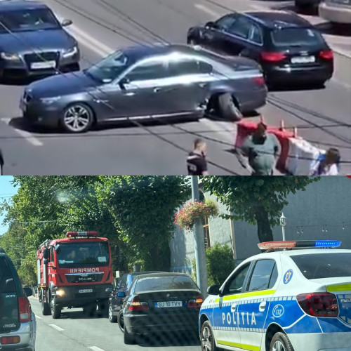 Incidente rutiere în Târgu Jiu