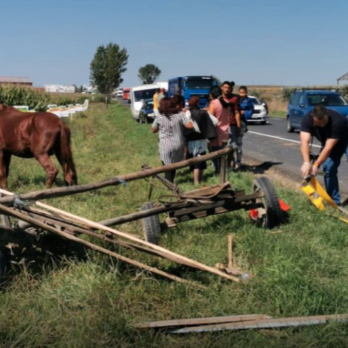 Accident grav în satul Lespezi: o fetiță de 3 ani și un bărbat rănit