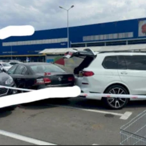 Incident grav în parcarea Ikea din București