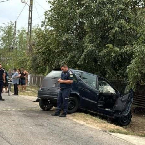 Accident cu patru victime în Olt, în localitatea Tufeni