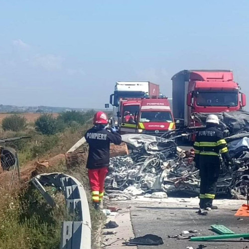 Accident rutier tragic pe autostrada Timișoara - Lugoj: un diplomat și-a pierdut viața