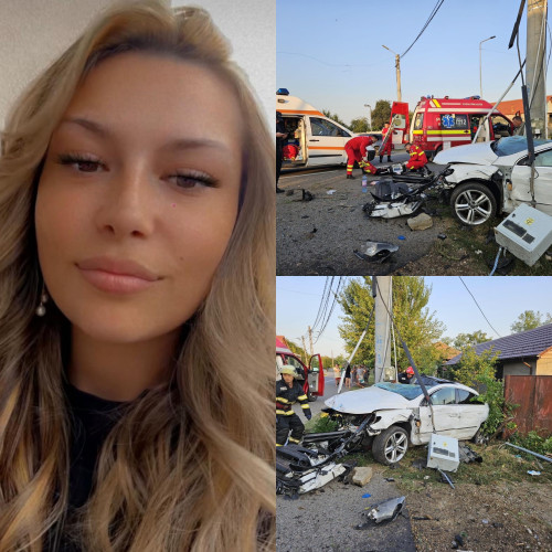 Accident mortal pe DJ 606: o tânără de 23 de ani și-a pierdut viața