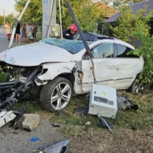 Accident rutier fatal pentru o tânără de 23 de ani în Mehedinți