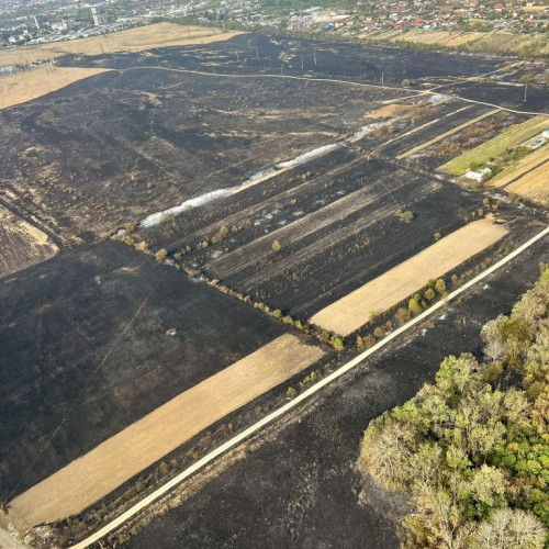 Incendiu devastator în Târgu Jiu