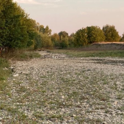 Secarea râurilor din județul Gorj, un fenomen rar întâlnit