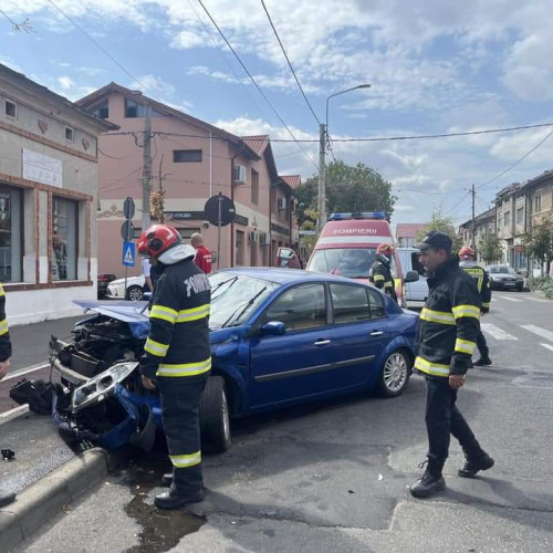 Accident rutier în Drobeta-Turnu Severin