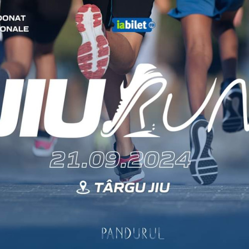 Cros sportiv JIU RUN 2024 la Târgu Jiu