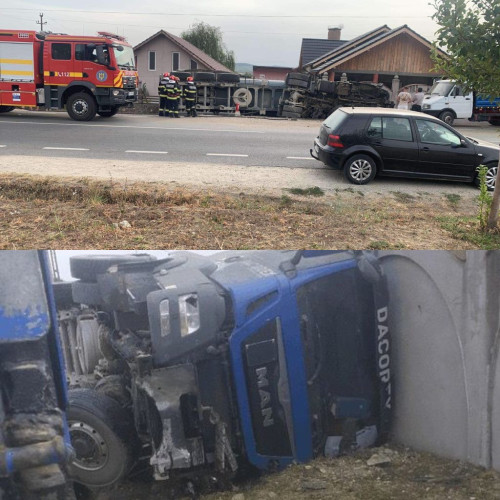 Accident rutier în Olari, județul Gorj