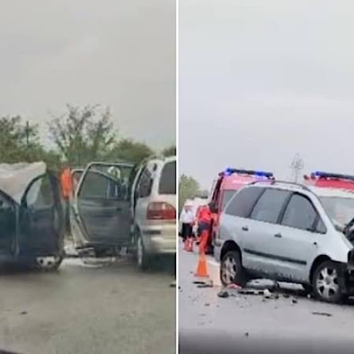 Accident rutier grav în Bihor: șapte persoane implicate