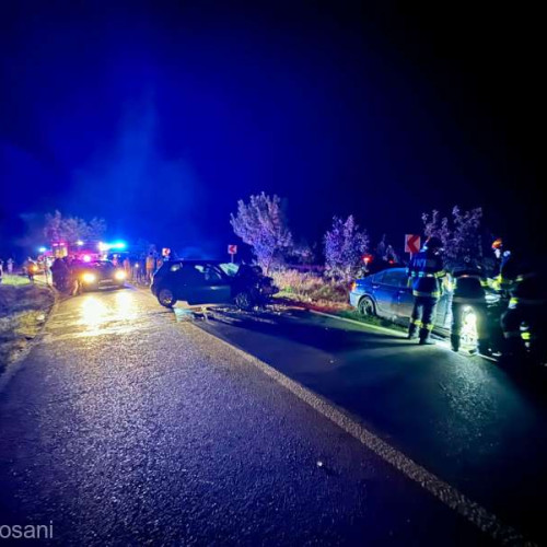 Accident rutier la Damideni: Trei persoane, inclusiv un copil, transportate la spital