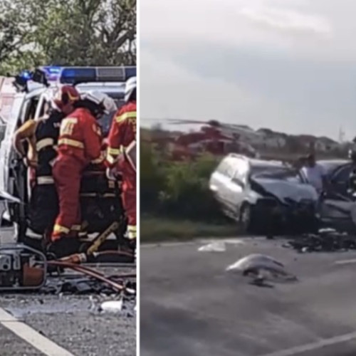 Accident grav pe DN4, în Popesti-Leordeni