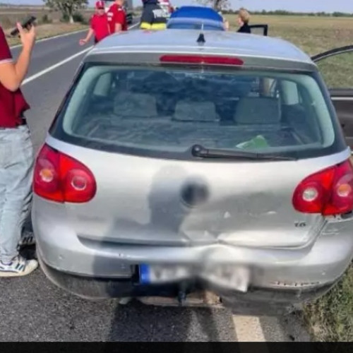 Accident rutier pe DN1B: Două persoane rănite într-o coliziune între patru autovehicule