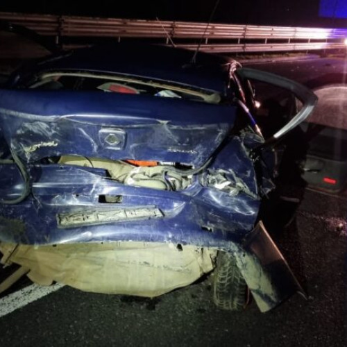 Trei persoane rănite într-un accident rutier pe autostrada A1