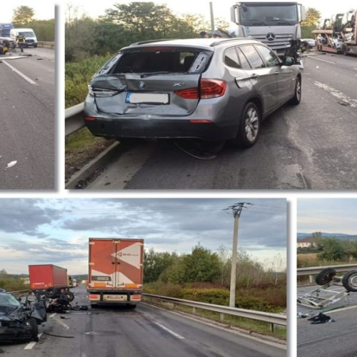 Accident grav pe Drumul Național 6, cunoscut ca 'Șoseaua Morții'