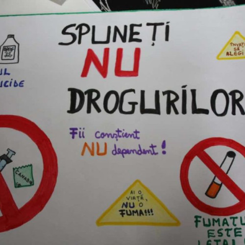 Elevii și profesorii din Târgu Jiu organizează un marș antidrog