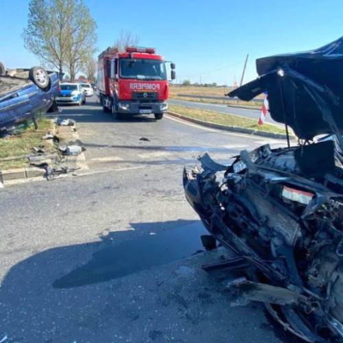 Accident rutier grav la ieșirea din Rosiorii de Vede