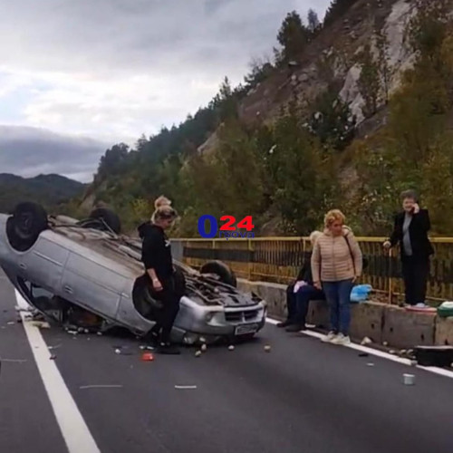 Accident rutier pe DN6 între Orșova și Severin