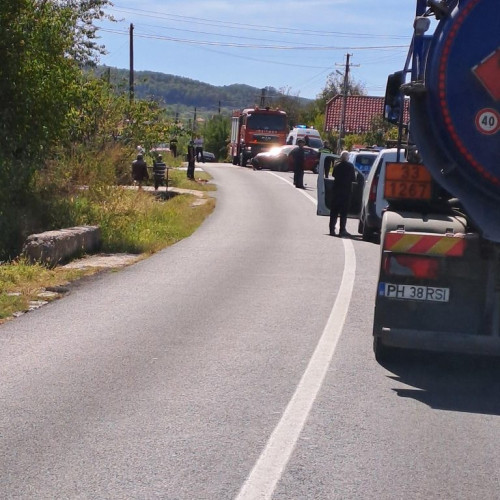 Accident rutier pe D.N. 67 B, în localitatea Logrești