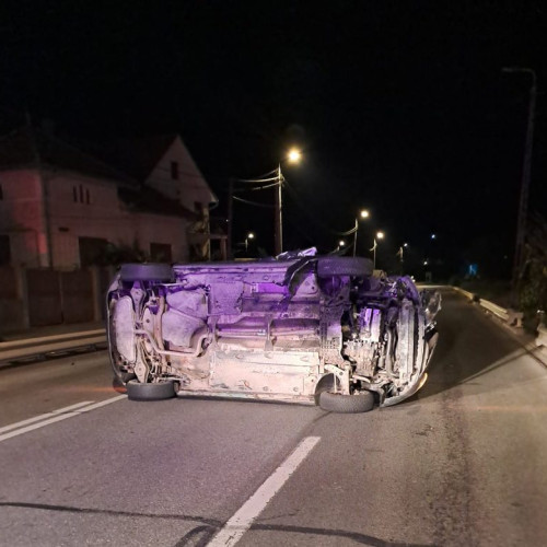 Accident rutier în cartierul Micesti din Alba Iulia