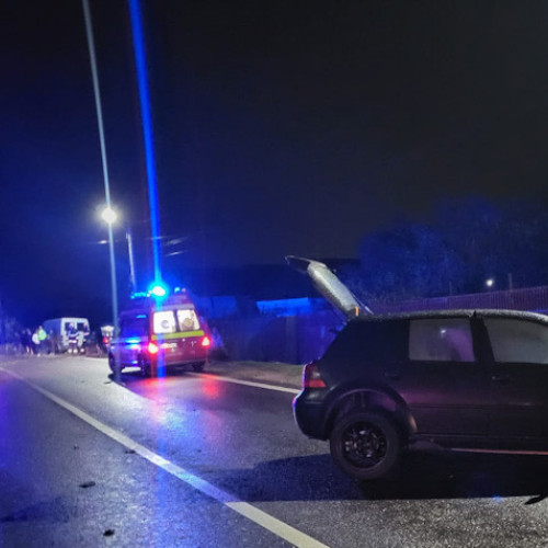 Accident rutier pe DN7, în Râmnicu Vâlcea