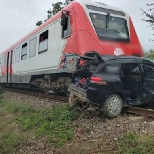 Accident pe linia ferată în localitatea Vărnești