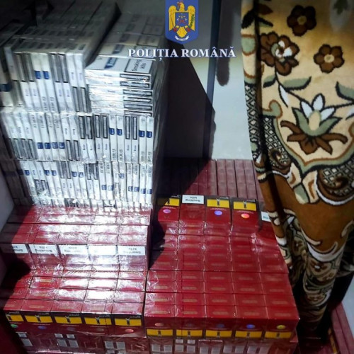 Descoperire importantă a poliției în Turceni: un bărbat vinde țigări de contrabandă