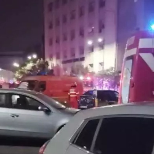 Incendiu la o unitate medicală din Capitală, fără victime