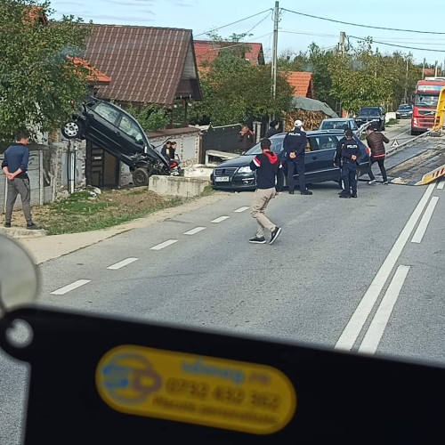 Accident rutier grav în satul Cocoreni din comuna Balteni